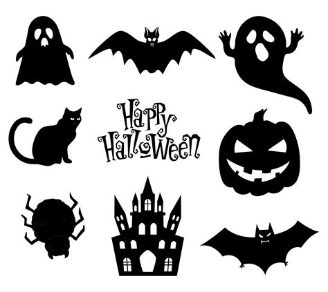 free halloween silhouette images